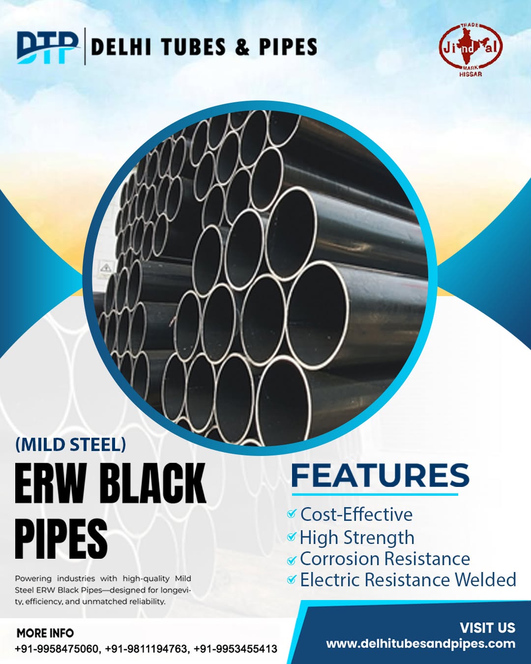 Jindal Hissar Steel Pipes